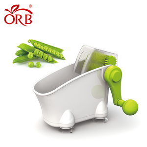 Échantillon gratuit Ménage pratique gadgets de cuisine simple <span class=keywords><strong>main</strong></span> tournant manuel décortiqueur de pois - Product Image 2