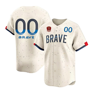 Producenten van honkbalshirts met V-hals, op maat gemaakte mesh V-hals unisex honkbal sportkleding, OEM ontwerp / sportshirt - Product Image 1