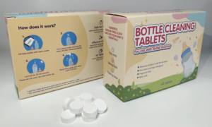 Reinigungs tabletten Umwelt freundliche Babyflaschen-Reinigungs tabletten-Sichere und effektive Reinigung - Product Image 2