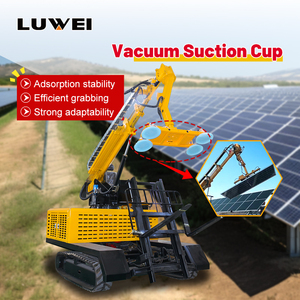 Chính xác lát quang điện Bảng điều khiển cài đặt máy PV Bảng điều khiển cài đặt hỗ trợ máy cho Gobi quang điện cài đặt - Product Image 3