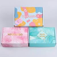 Boîte d'expédition en carton ondulé personnalisée de qualité supérieure pour sous-vêtements - Emballage cadeau de luxe pour vêtements et lingerie avec logo personnalisé