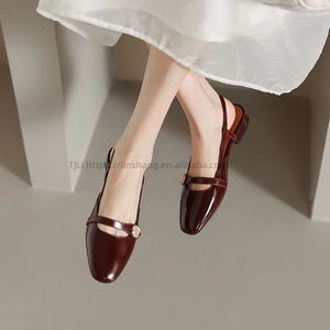 Design Footwear Spring <b>Leather</b> <b>Pumps</b> Pearl Beautiful Luxury Party High Heels Trendy Shoes Women's Pointed Toe - Product Image 3