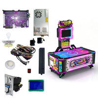 Machine d'arcade de hockey sur air commerciale pour enfants, 2 joueurs, à monnayeur, table de jeu pour enfants, équipement de divertissement intérieur CE