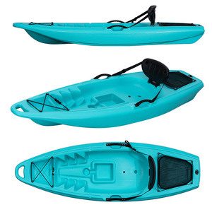 Cross-border HDPE Plastic Children's Fishing <b>Kayak</b> Blow Molded Hard <b>Boat</b> Under 2m Length 55L Capacity 1-Person - Product Image 3