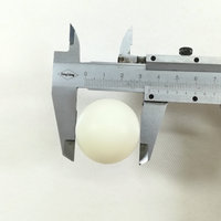 Balle creuse en plastique blanc durable de 35 mm, marque JSJM, prise US, pour machine de jeu de tir, économique, vente directe d'usine, haute qualité