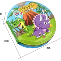 Werbe geschenk Custom ized Water proof Cute PEVA Baby Badebuch Floating KID TOY für den frühen Unterricht mit BB-Gerät