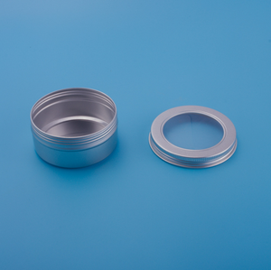 30ml 80ml 100g 80g 150 ml 150 60ml 100ml 150 ml 60 grammi 60g 100g 150g barattoli di latta in alluminio argento con finestra in PVC trasparente - Product Image 6