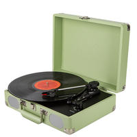 2025 gros produit le plus populaire lecteur de disques vinyle Gramophone phonographe Antique platine USB SD tourne-disque sans fil