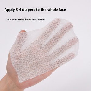 Toalla facial de algodón con patrón redondo de compresa húmeda de <span class=keywords><strong>momia</strong></span> de comercio exterior, estirable y ahorradora de agua para limpieza de <span class=keywords><strong>maquillaje</strong></span> - Product Image 4