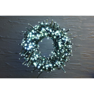 800 luces navideñas MICROLED blancas heladas con transformador 16+3MT - Product Image 1