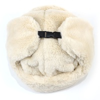 Gorros de piel OEM al por mayor personalizados: gorro de trapper, gorro ruso de soldado con orejeras, gorro de esquí de invierno, ushanka, gorros de piel estilo bomber