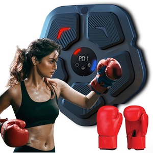 Nuovo Design elettrico a casa montato a parete intelligente manichino allenamento Pad musica Mini macchina da boxe - Product Image 5