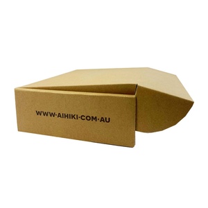 Wholesale Custom Eco-friendly Brown Rigid Mailing Box Embossing Option Recycled Materials Corrugated Kraft <b>Paper</b> for Clothing - Product Image 2