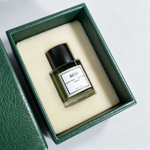 ขวดน้ำหอมทรงกระบอกขนาด 30 มล. พร้อมหัวฉีดแบบปั๊ม พิมพ์โลโก้ตามสั่ง กล่องของขวัญแก้วฝ้าสำหรับบรรจุภัณฑ์น้ำหอม - Product Image 1