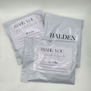 Custom Logo White Mailer Shipping Packaging Mailing Bags Large Extra Large 14.5x19 19x24 Poly Bags - Product Image 4