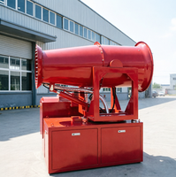 Canon à brouillard automatique 109L/min pour le contrôle de la poussière avec vent puissant pour le traitement des agrégats