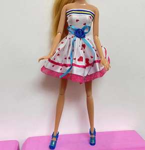 Moda 11,5 pulgadas 1/6 venta 30 cm BB muñeca ropa tutú vestido para BB, PP y Fr <span class=keywords><strong>muñecas</strong></span> - Product Image 3