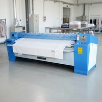 Machine à repasser les vêtements pour hôpitaux haute performance, machine à repasser les rideaux entièrement automatique pour l'industrie textile