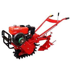 High Powered 9hp Diesel Engine <b>Soil</b> Cultivating Machine with Gearbox Gear Small Plough <b>Tiller</b> Seeder for Fertilizer Ditch Use - Product Image 2