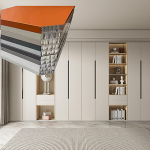 Fabrika Satış Mağazası Alüminyum Petek Mutfak Dolabı Yanmaz Dolap Dekorasyon Mobilya Levhası Tavan Paneli Duvar Paneli - Product Image 2