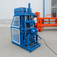 Machine à fabriquer des blocs emboîtables RPT2-10, machine à fabriquer des briques automatiques en argile écologique pour la construction