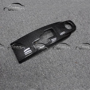 4 PCS/SET Shift Panel Sticker Cover Frame Carbon Fiber Center <b>Console</b> Stickers for Nissan GTR R35 - Product Image 4