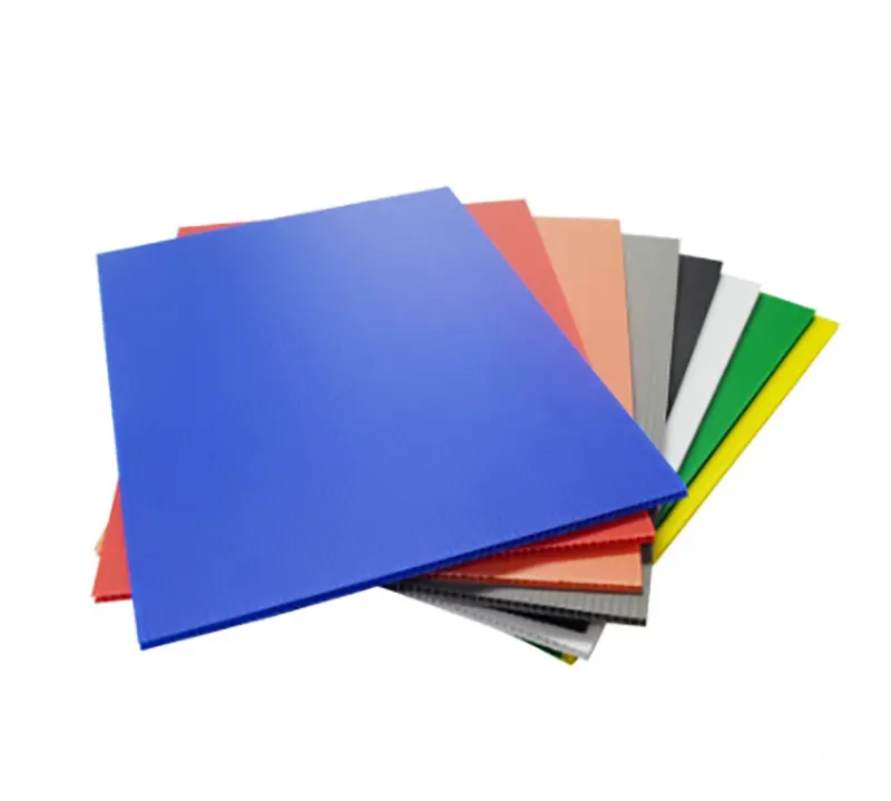 Wholesale Coroplast Sheet 4x8 Coroplast Polypropylene Sheet Corrugated Plastic Corex Sheet