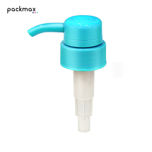 Buse en forme de D, tête courbée filetée intégrée, tête de pompe à lotion en plastique PP à 32 dents pour après-shampoing, shampoing et gel douche - Product Image 1