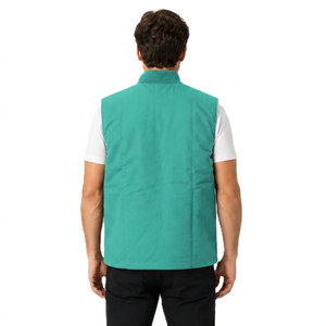 Custom Logo Canvas Riding <b>Vest</b> | Casual Canvas Sleeveless Jacket | Private Label Wholesale Canvas <b>Utility</b> Multi Pocket <b>Vest</b> - Product Image 2