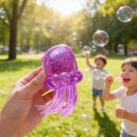Expédition US - Nouvelle Série Originale de Méduses Sensorielles Compressibles - Boîte Mystère Anti-Stress - Jouet Sensoriel - Vente en Gros 10 Pièces