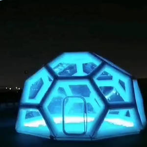 Dôme de football gonflable économique, tente à bulles en PVC, <span class=keywords><strong>serre</strong></span> transparente pour <span class=keywords><strong>le</strong></span> <span class=keywords><strong>camping</strong></span> avec pompe à air pour les stations balnéaires - Product Image 5