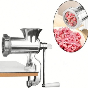 Hachoir à <span class=keywords><strong>viande</strong></span> manuel en acier inoxydable à manivelle <span class=keywords><strong>pour</strong></span> saucisses et nouilles, idéal <span class=keywords><strong>pour</strong></span> la cuisine domestique - Prix abordable - Product Image 2