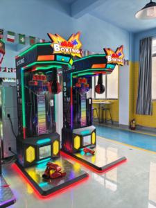 Nuova Macchina da Boxe Arcade Punching <span class=keywords><strong>Machine</strong></span> Big Punch Macchina da Gioco di Pugilato per Bar, Parchi Divertimento o Centri Commerciali - Product Image 4