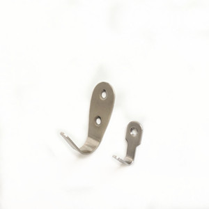 Male Hair Stainless Steel Large <b>Hook</b> 49mm <b>Wall</b> Mounted <b>Coat</b> <b>Hook</b> With Hole Load Bearing Capacity <b>For</b> Bathroom Kitchen - Product Image 4