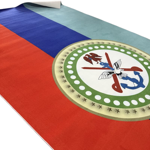 Luxury Polyester Tufted Machine Made Cut Pile Jacquard High Pile Non-Slip Stain Resistant Carpet for Banquet Hall Home Prayer - Product Image 1