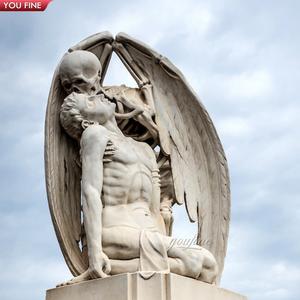 Escultura de Rodin, Eléctrica Primavera, de Alta Calidad, Estatua de Mármol Blanco de los Besos - Product Image 4