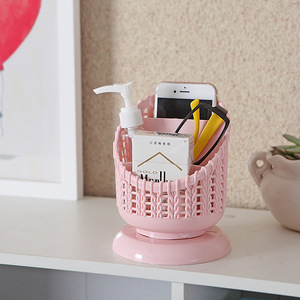 Portalápices creativo y elegante de estilo coreano para niñas, adorno de papelería de dibujos animados para escritorio, almacenamiento multifuncional. - Product Image 3