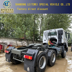 Sinotruck Rhd o LHD Euro2 Diesel Engine 371hp 375HP Usado HOWO Truck Head Trailer 6X4 Tractor Truck para la venta en Tanzania - Product Image 5