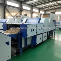 Machine à ouvrir la laine de mouton et de yack Yuanquan à double rouleau pour le traitement des fibres simples