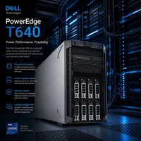 Serveur Tour Professionnel T640 pour Entreprises avec Processeur Intel Xeon Scalable, DDR4, Stockage Massif et Capacités Réseau - En Stock