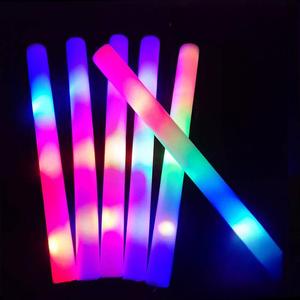 Bâton <span class=keywords><strong>lumineux</strong></span> LED personnalisé avec logo, bâton en mousse <span class=keywords><strong>lumineux</strong></span> clignotant, bâton <span class=keywords><strong>lumineux</strong></span> pour concert, bâton <span class=keywords><strong>lumineux</strong></span> en mousse pour mariage et fête - Product Image 1