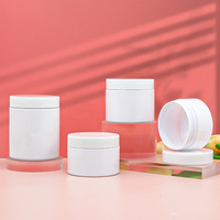 Pot cosmétique personnalisé XINDE en PET, pot pour crème pour le visage, pot pour beurre corporel, pots en plastique avec bouchon à vis 50g 80g 100g 120g 150g 200g