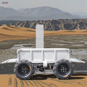 Super hors route capacité 500KG charge RC 4x4 chariot de transport spécial électrique à roues avec personnalisation pris en charge - Product Image 4