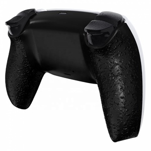 <b>Gamepad</b> Grips Cover Replacement Rubberized Black Customized Back Shell for Dualsense PS5 Controller Bottom Case - Product Image 3