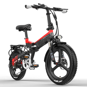 Vélo de montagne pliable LANKELEISI G650 20 pouces, vélo de ville et de route - Product Image 1