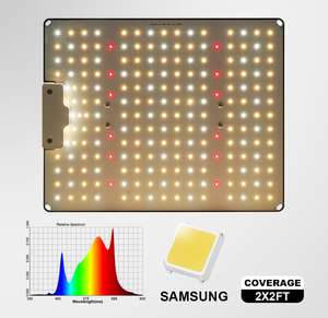 Lampe de culture LED 60W-300W à spectre complet avec 2,5 PPE et 250 PPF pour plantes d'intérieur et tentes de culture à domicile - Product Image 1