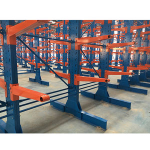 भारी शुल्क कैंटिलीवर के लिए डबल पक्षीय गैल्वेनाइजिंग वेयरहाउस कैंटिलीवर रैक भंडारण रैक - Product Image 3