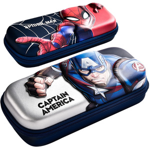 Sac stylo dessin animé haut niveau d'apparence grande capacité étudiant double couche sac de papeterie Spider-Man garçons <span class=keywords><strong>trousse</strong></span> à crayons - Product Image 1