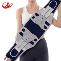Ceinture de soutien lombaire élastique réglable avec contrôle du ventre pour l'été, le printemps et les séances de sport – Soutien lombaire unisexe