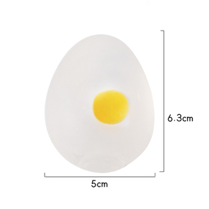 Most Popular TPR Transparent Water Egg Splatter <b>Ball</b> Squishy Slow Return Hand Exercise <b>Squeeze</b> Stress Relieve Toys for Kids - Product Image 5